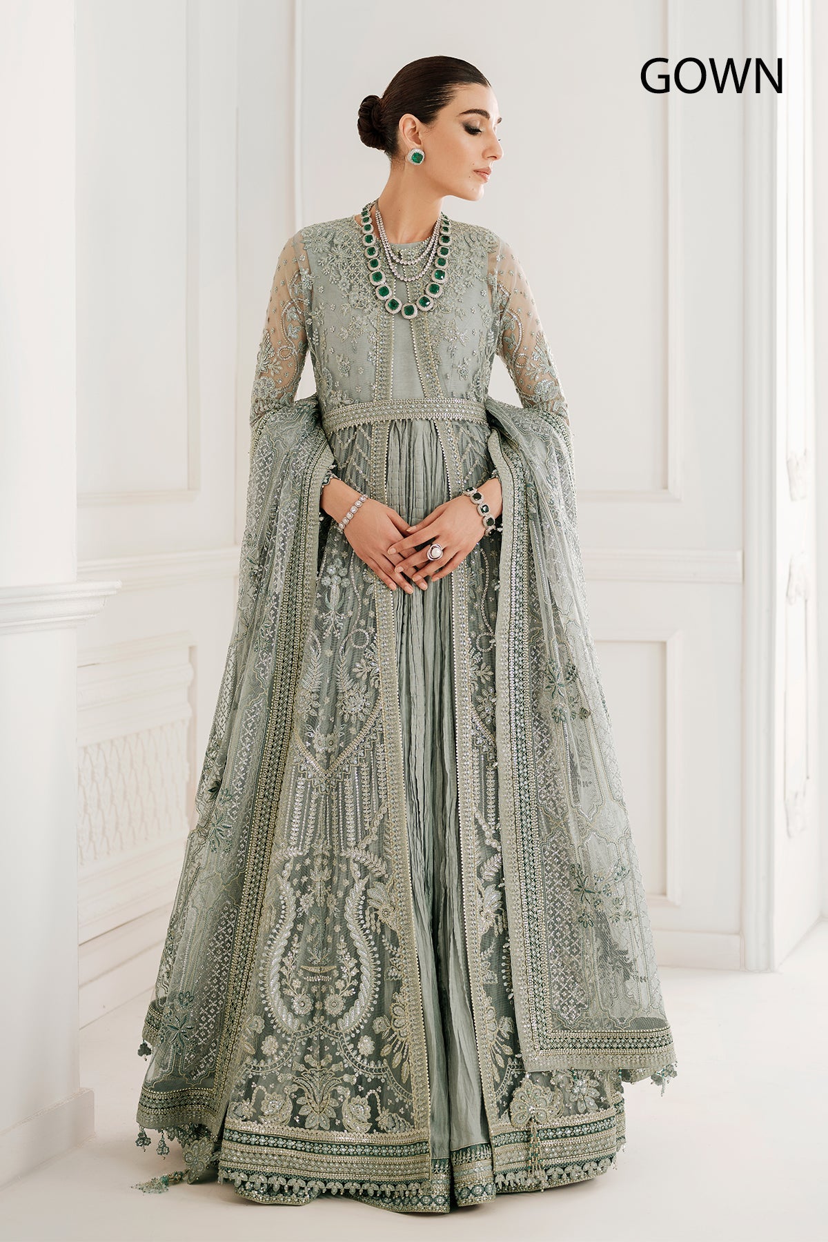 Baroque | EMBROIDERED NET | CH10-05