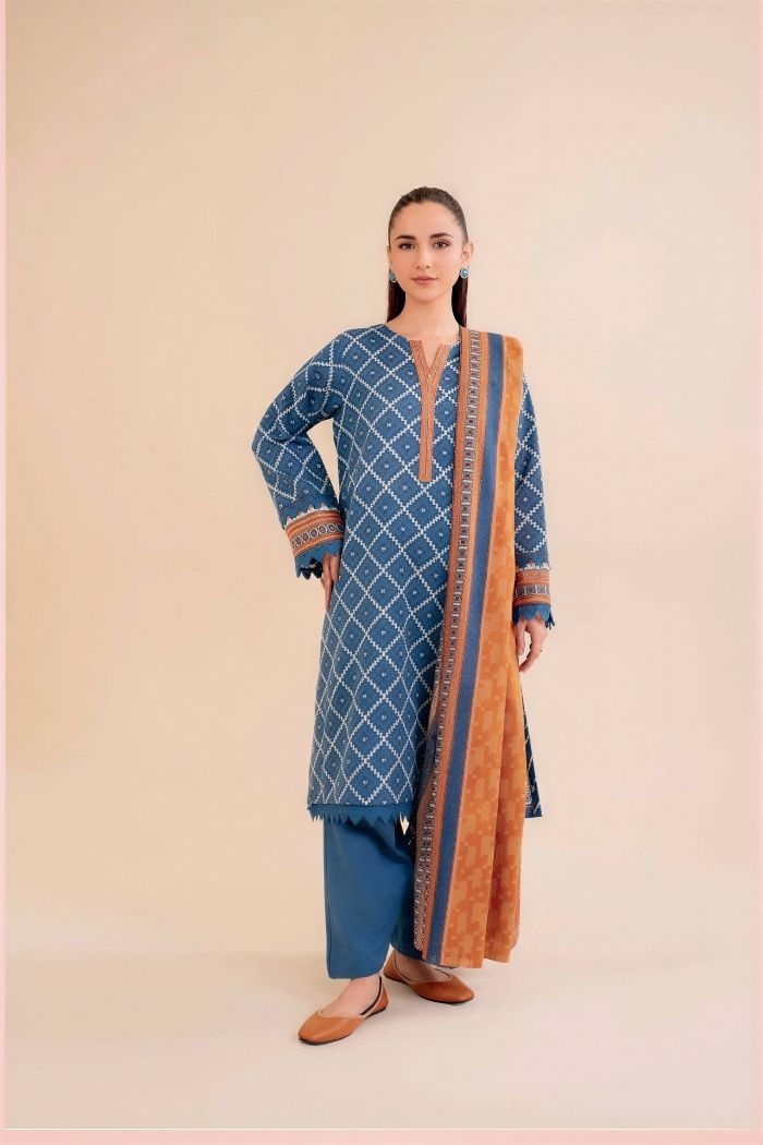 Nishat | Summer 3 Pc Lawn '26 VOL 1 | 42404964-R