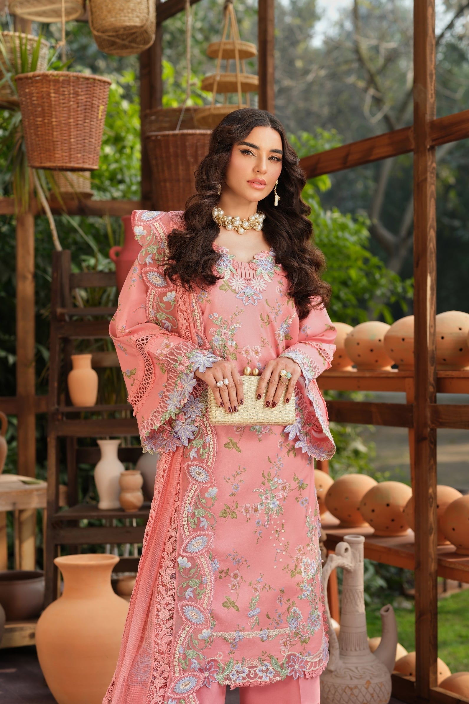 Maryam Hussain | Luxury Lawn '26 | Dimple