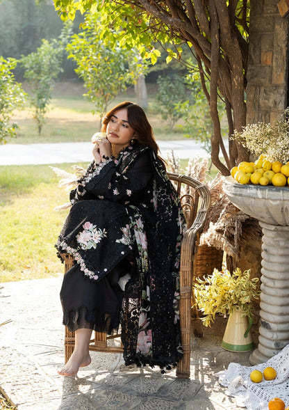 Elaf | Luxary Lawn | Midnight Blossom