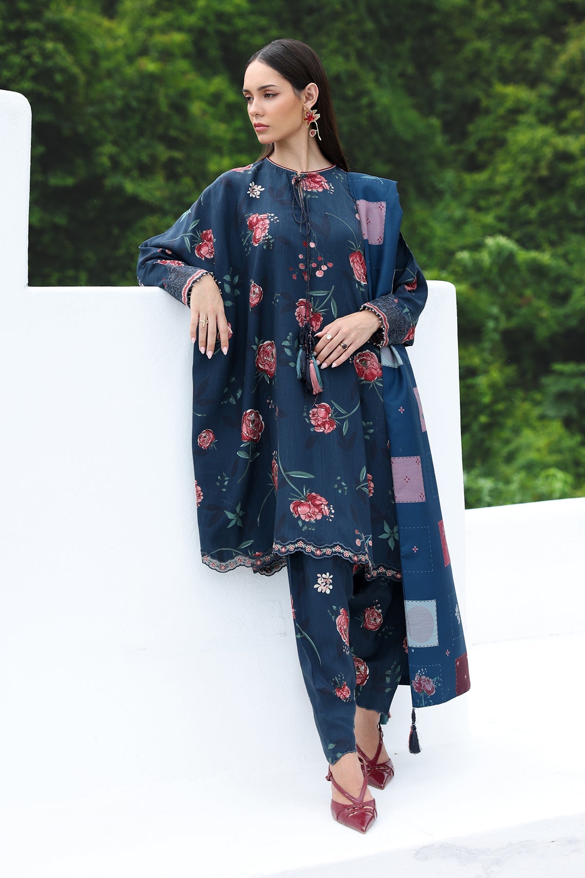 Baroque | Digital Printed Viscose Winter | SF-4556