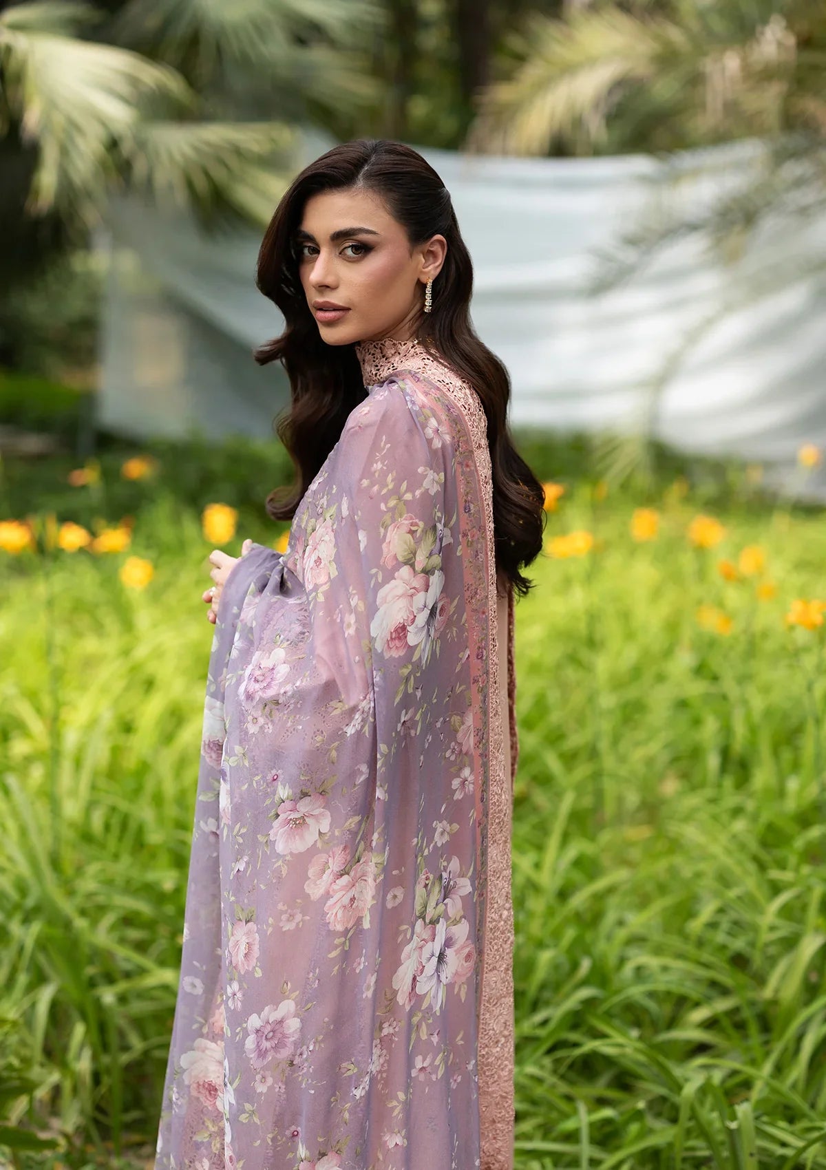 Elaf | Luxury Lawn Vol 2 '26 | Blushing Rose