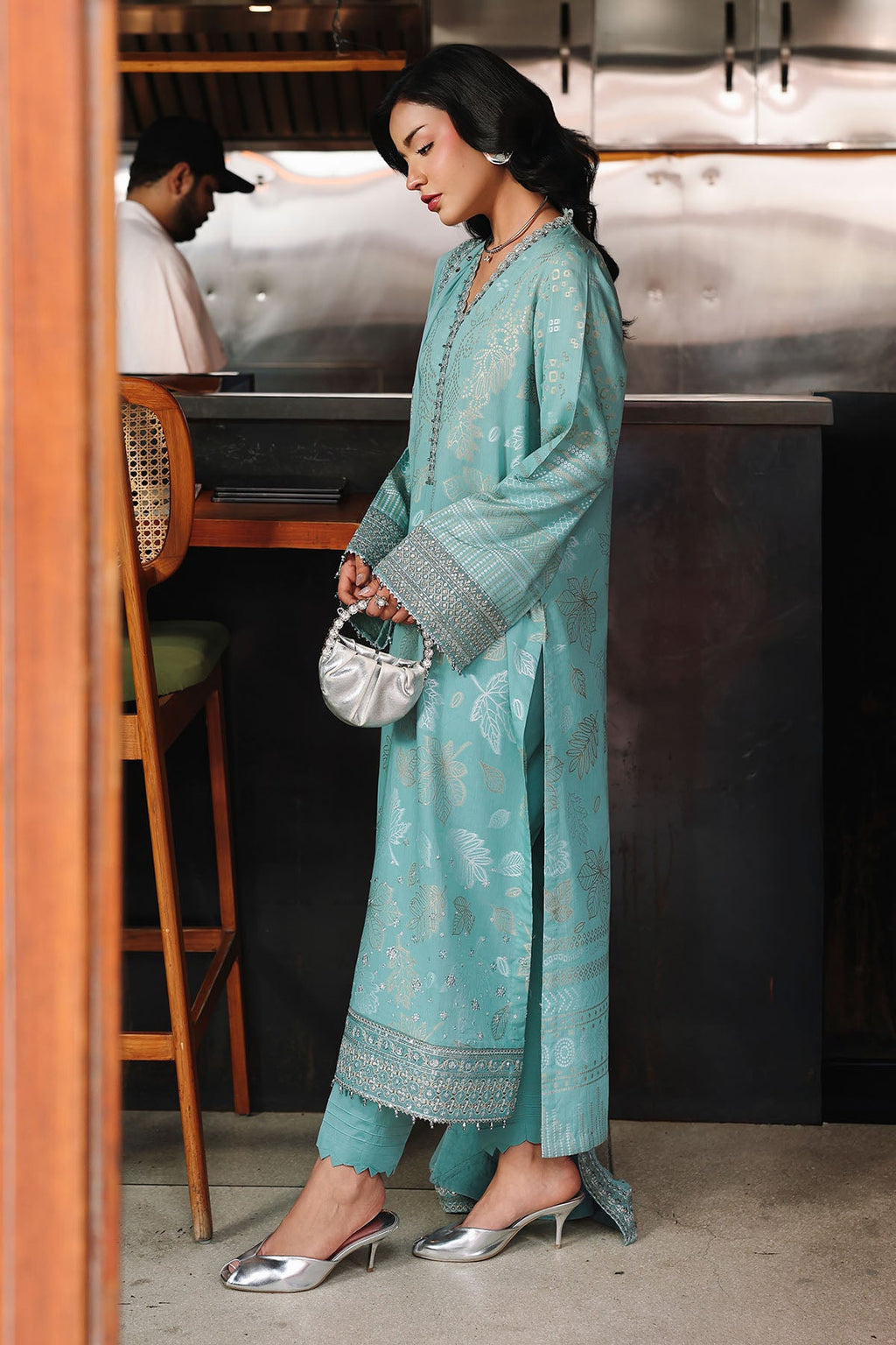 Nureh | Maya Embroidered Jacquared | NJ-108