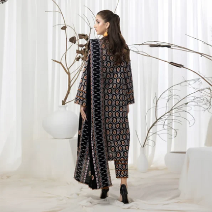 REGALIA | Salina Printed Khaddar | SSPKV1-9