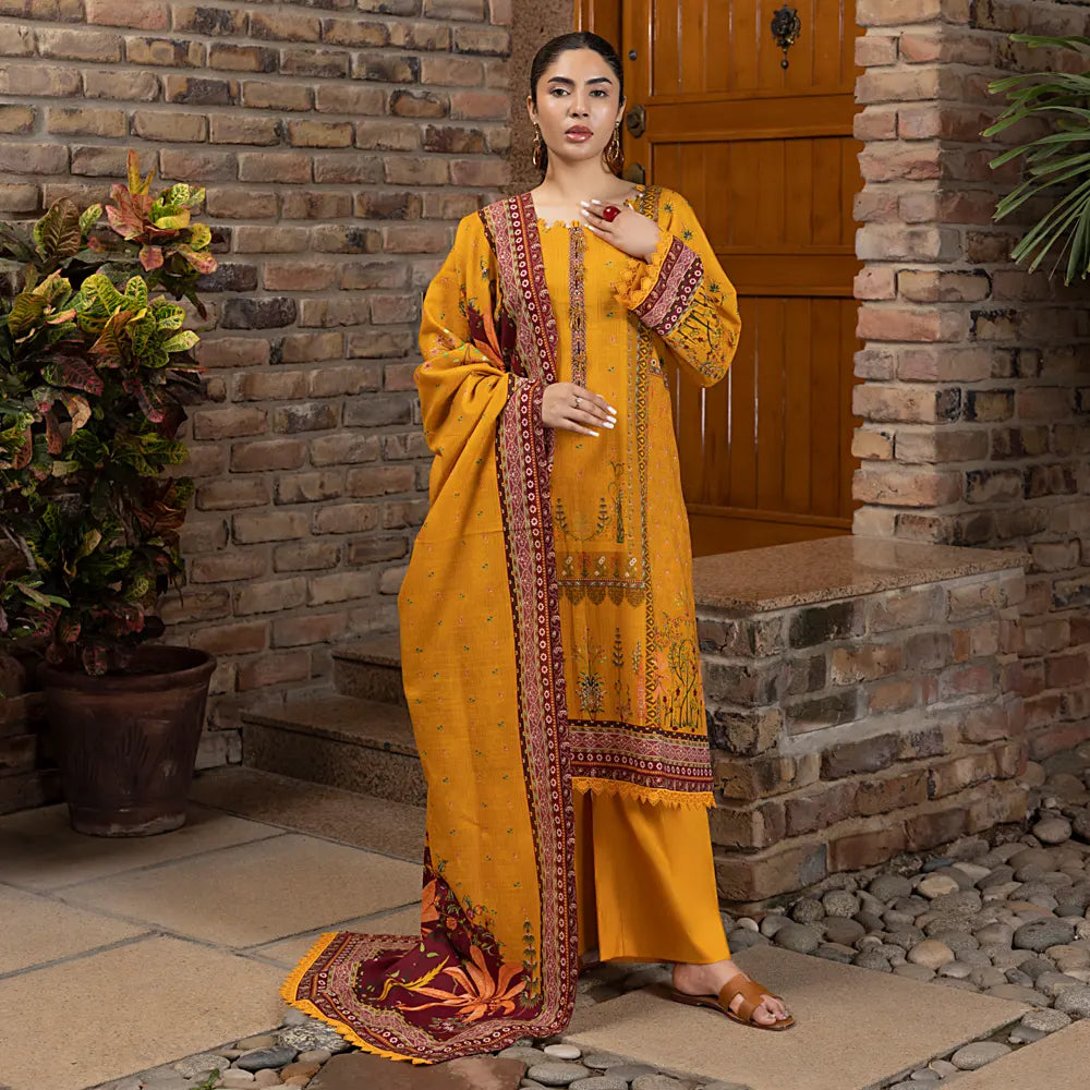 REGALIA | Salina Printed Khaddar | SPKV1-9