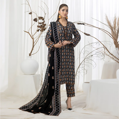 REGALIA | Salina Printed Khaddar | SSPKV1-9