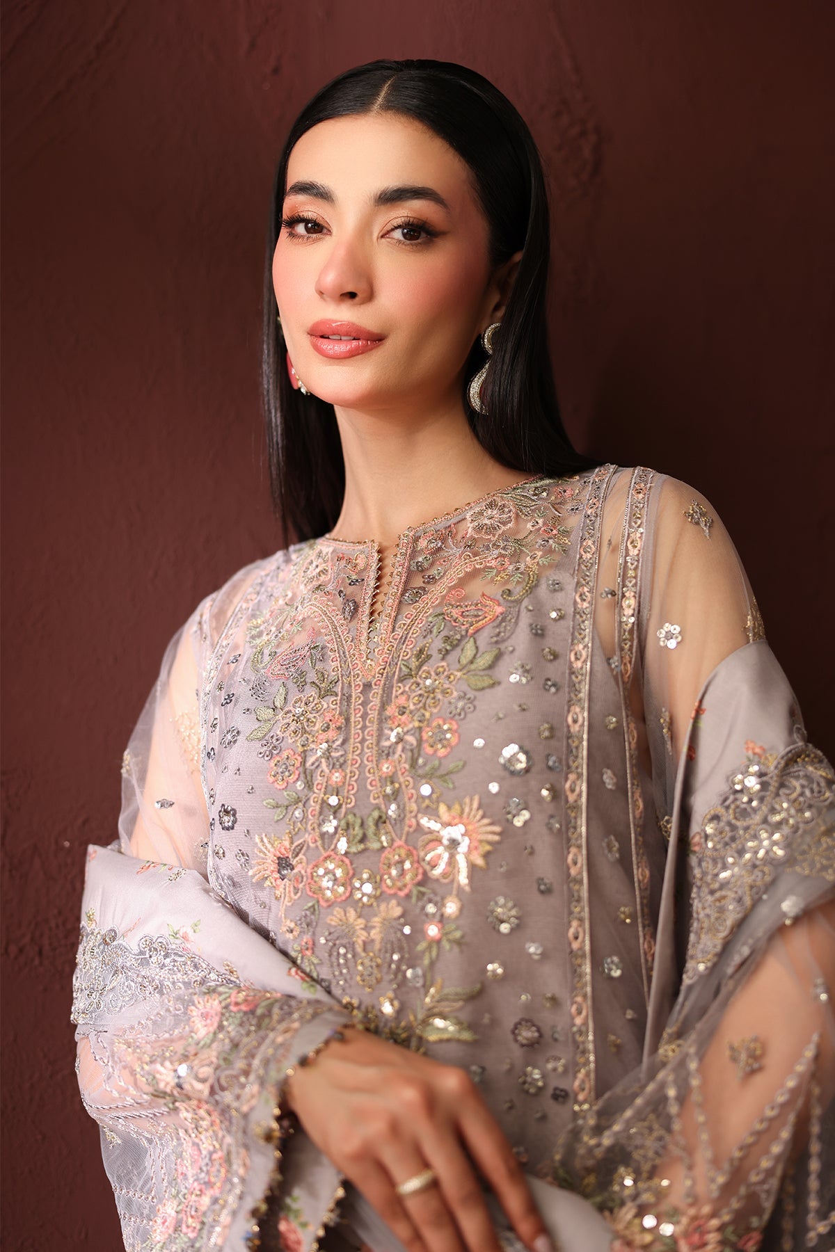 Baroque | EMBROIDERED NET | UF-4487