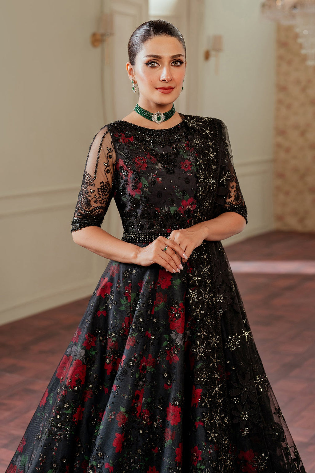 Baroque | EMBROIDERED NET | CH13-05
