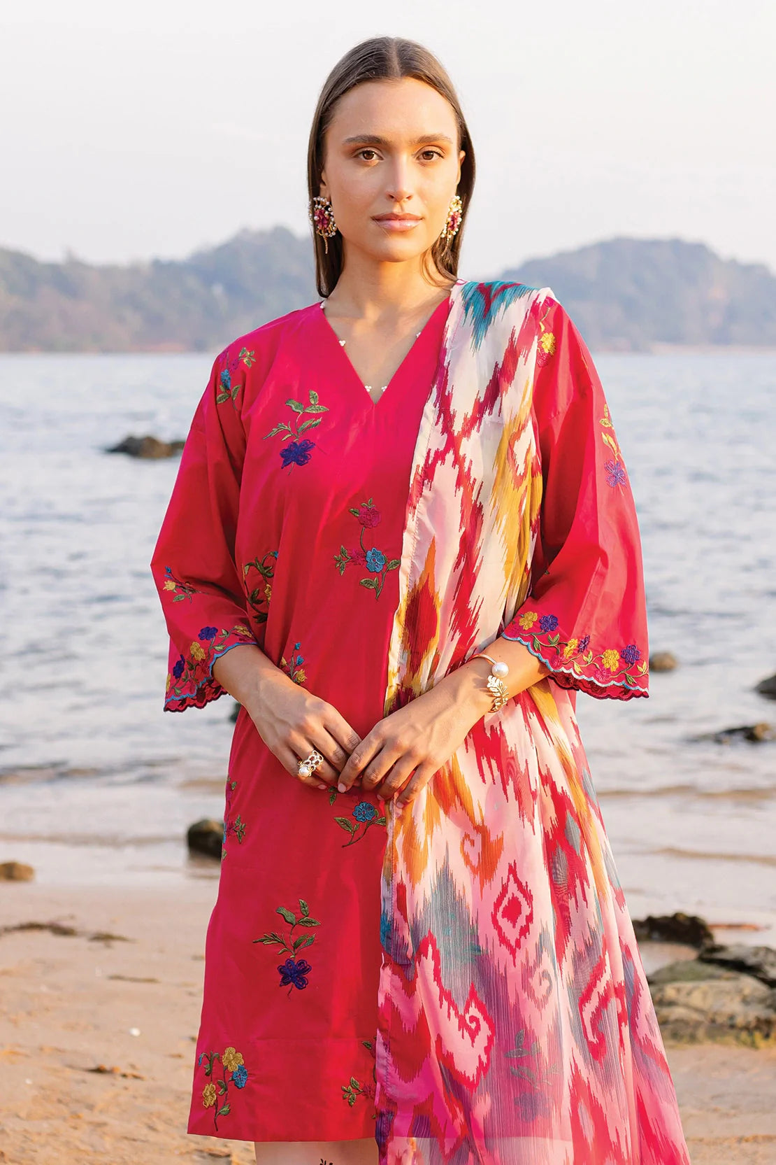 Rashid Textile | Tuscany Emnbroidered Lawn | 9176