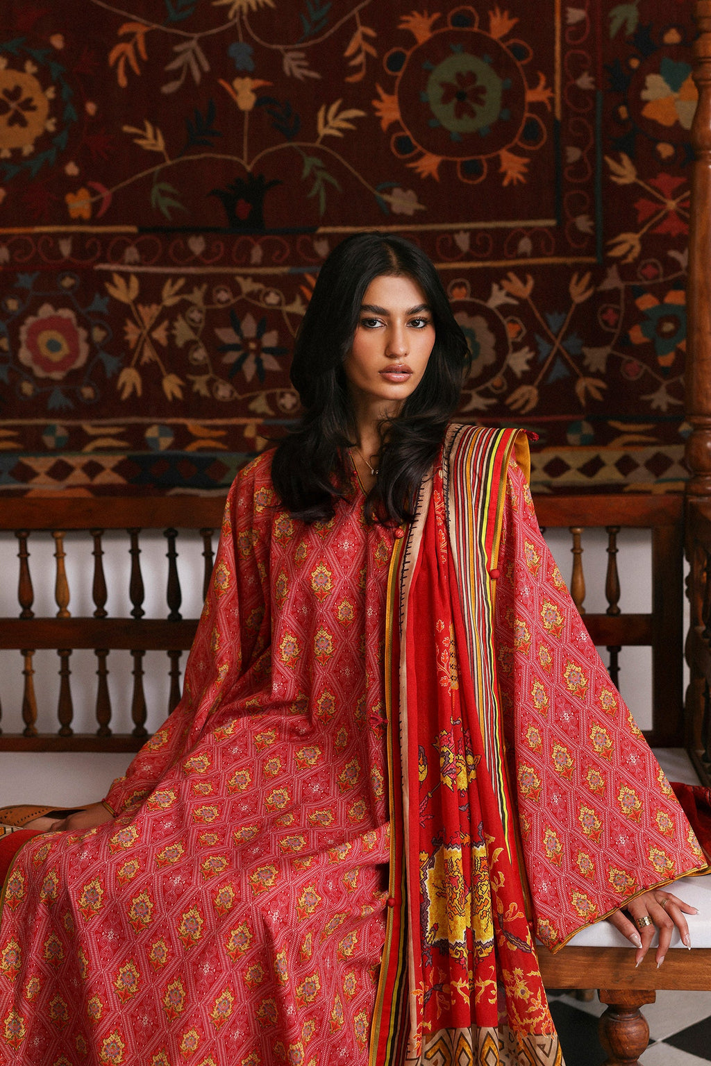 Zaha | Amaya Printed Lawn | MEHR