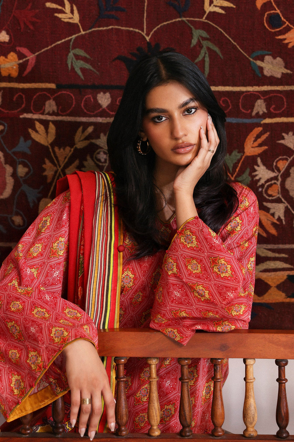 Zaha | Amaya Printed Lawn | MEHR
