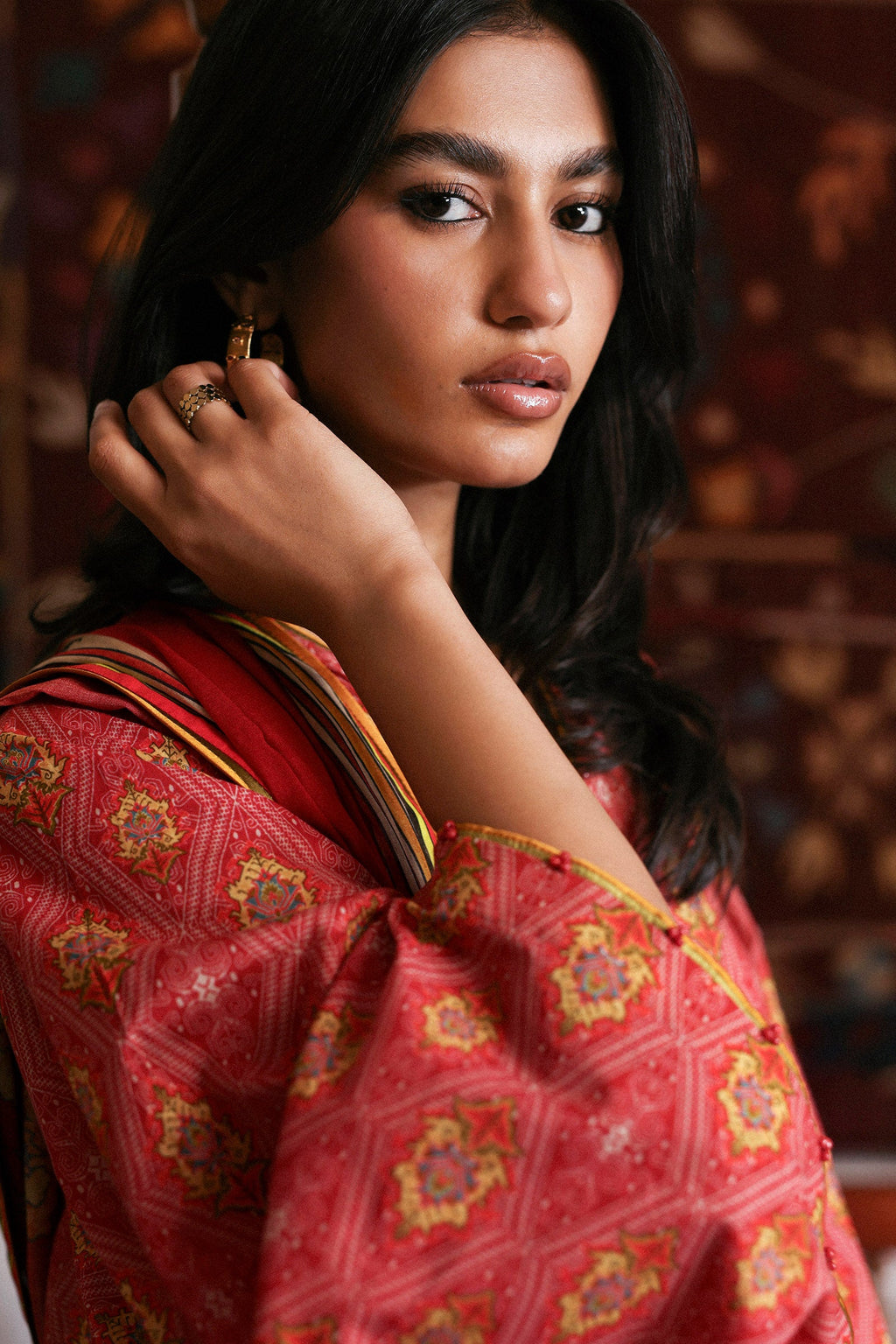 Zaha | Amaya Printed Lawn | MEHR