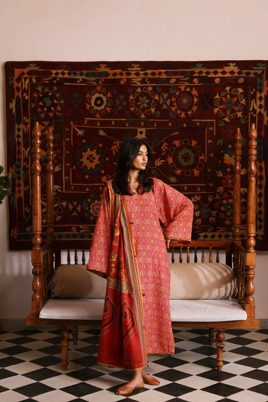 Zaha | Amaya Printed Lawn | MEHR
