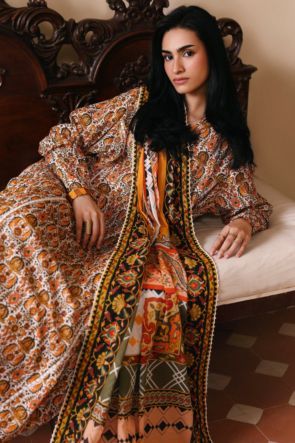 Zaha | Amaya Printed Lawn | SAHAR