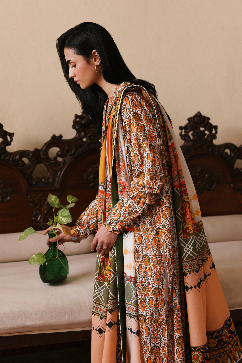 Zaha | Amaya Printed Lawn | SAHAR