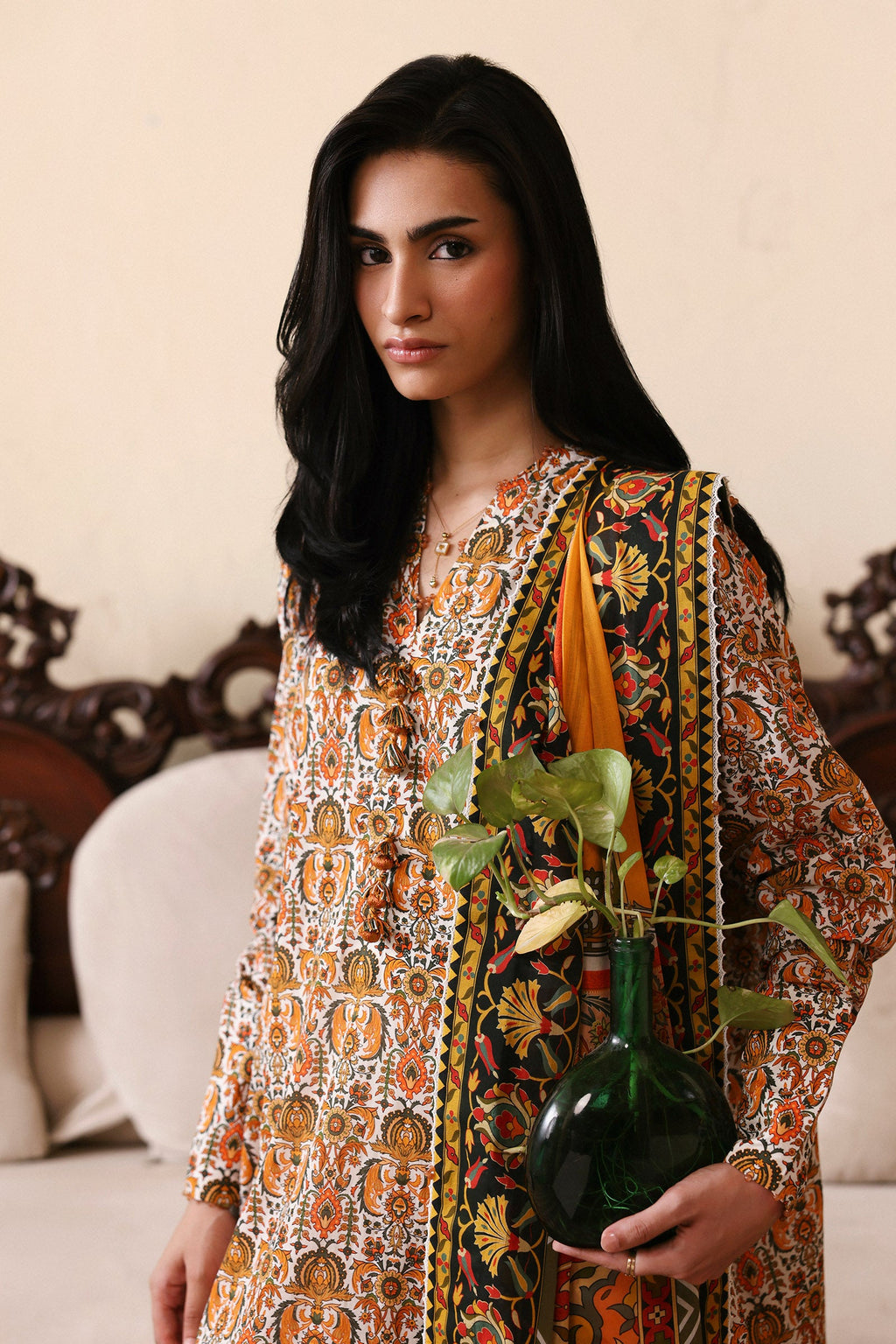 Zaha | Amaya Printed Lawn | SAHAR
