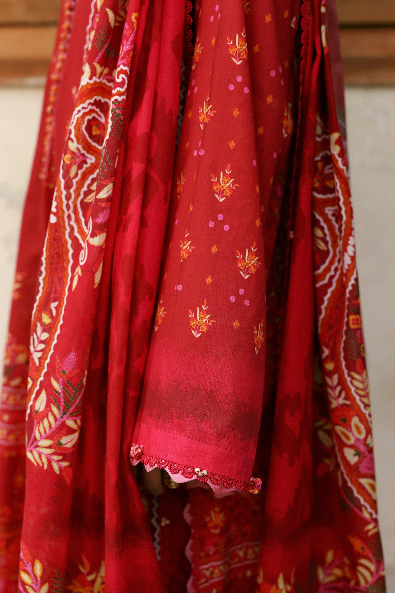 Zaha | Amaya Printed Lawn | ROSA