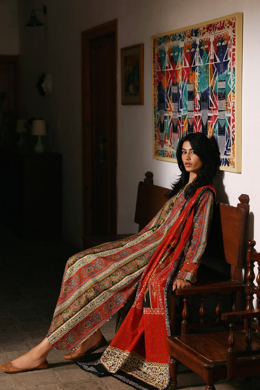 Zaha | Amaya Printed Lawn | RAYA
