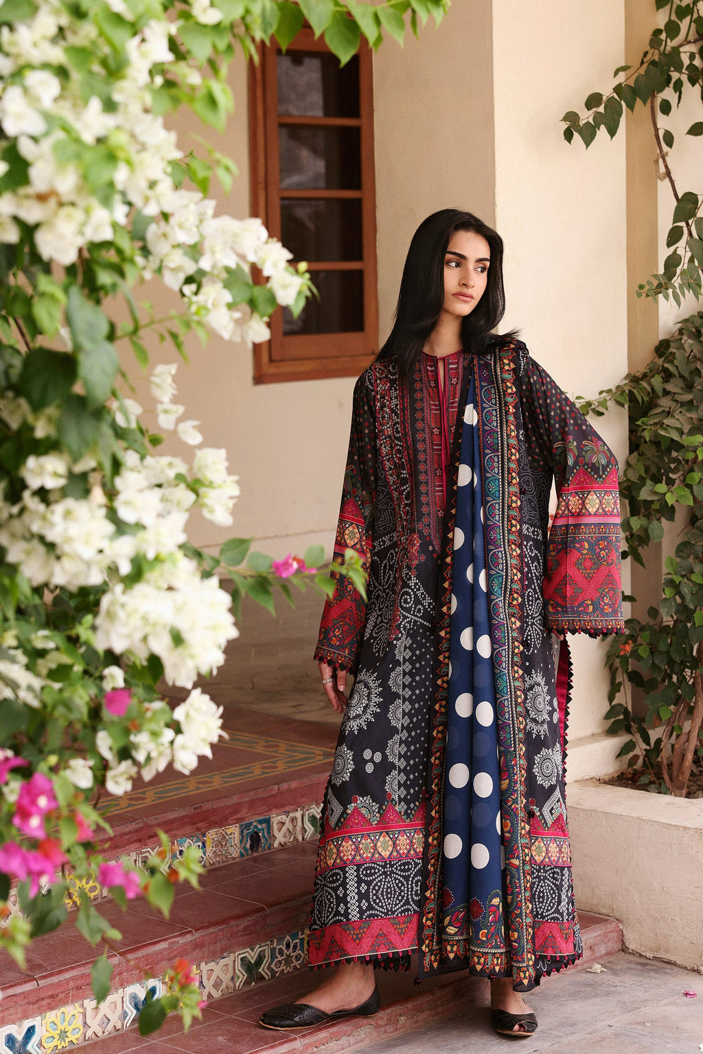 Zaha | Amaya Printed Lawn | NOIRA