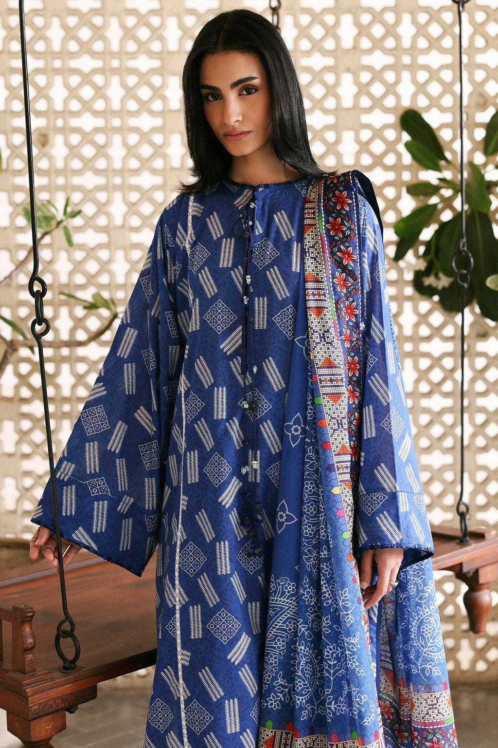 Zaha | Amaya Printed Lawn | ZARIA