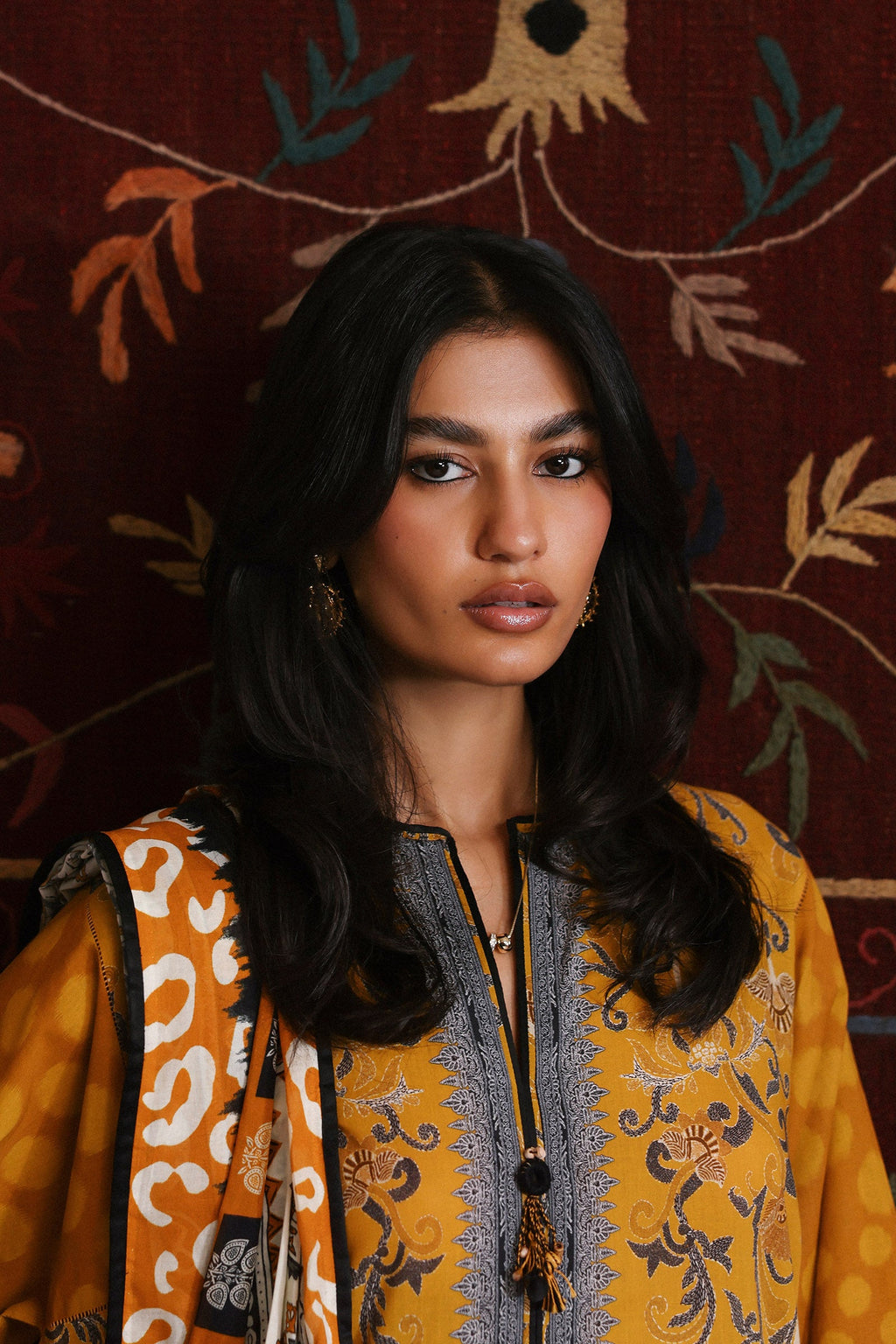 Zaha | Amaya Printed Lawn | ZIVA