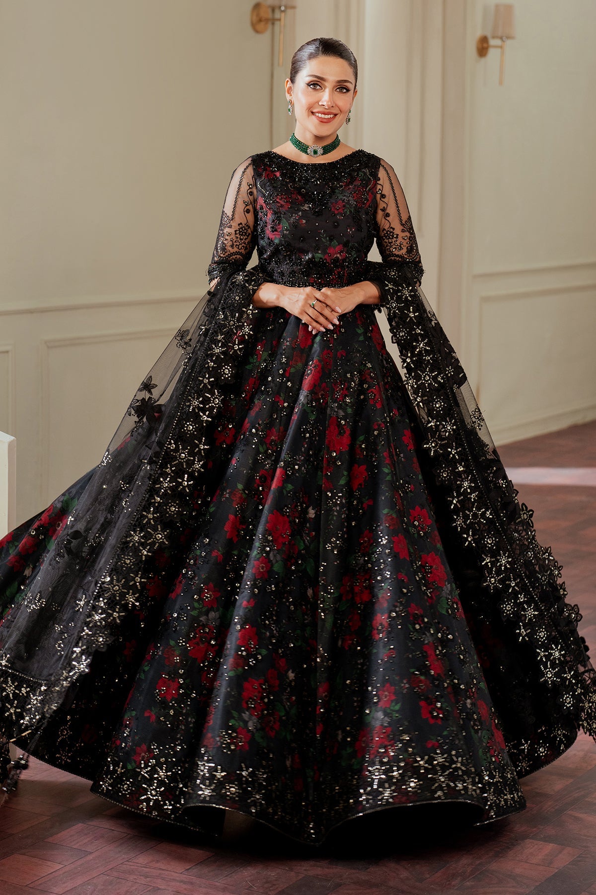 Baroque | EMBROIDERED NET | CH13-05