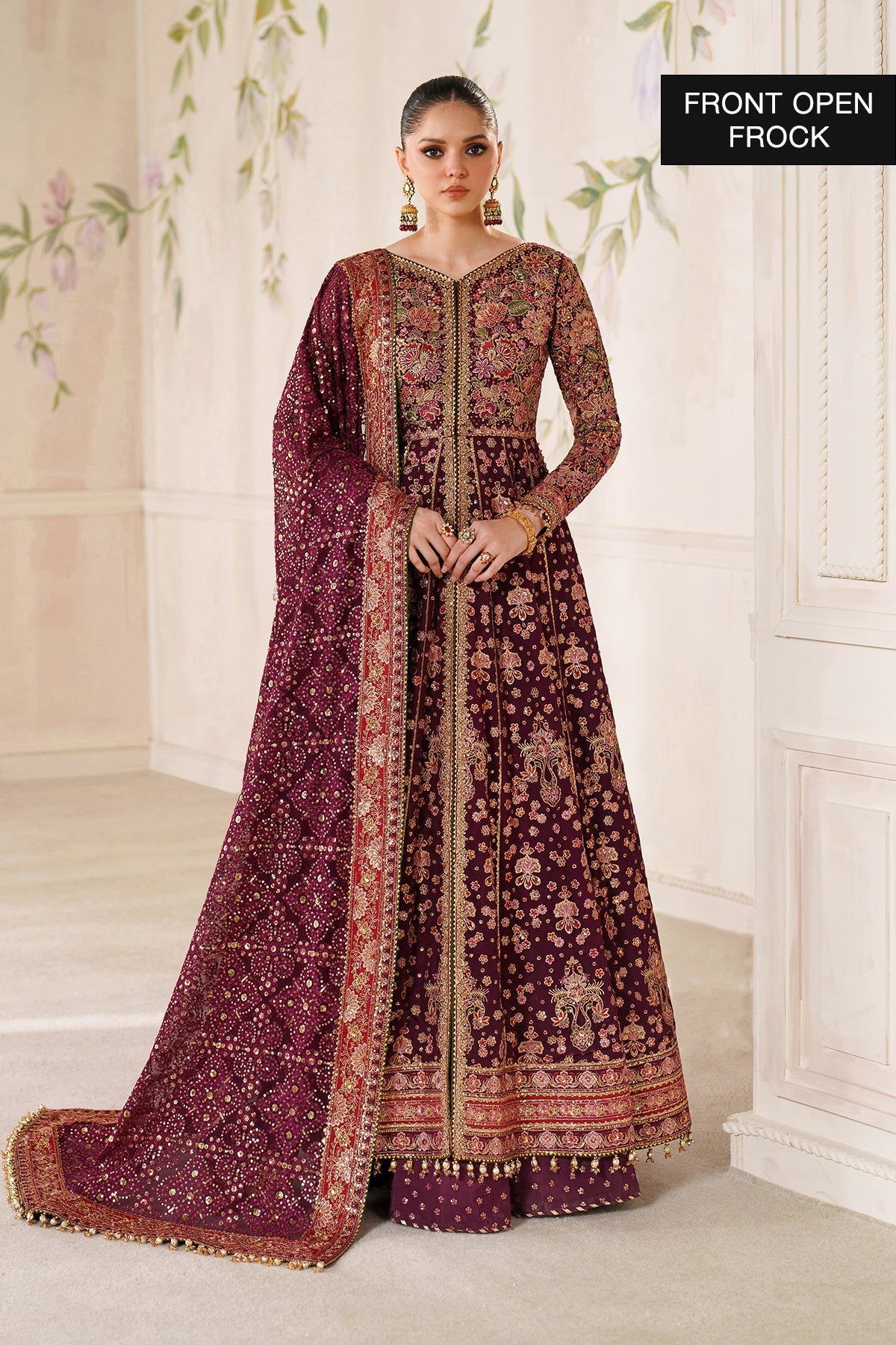 Baroque | EMBROIDERED CHIFFON | CH14-05