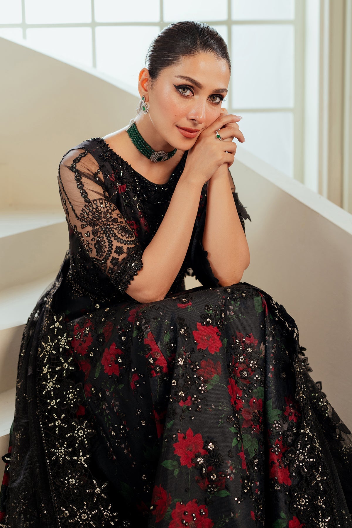 Baroque | EMBROIDERED NET | CH13-05