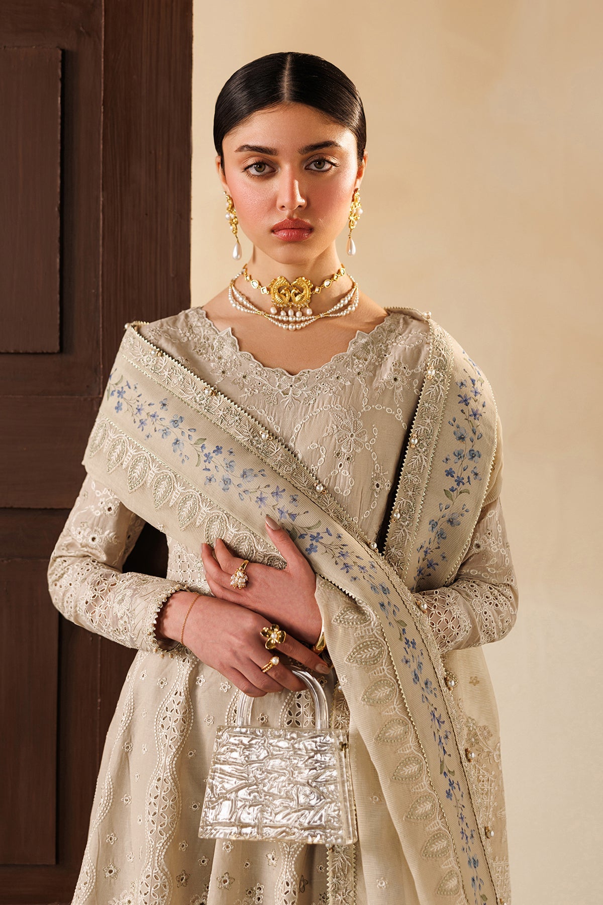 BAROQUE |EMBROIDERED LAWN | EL26-D03