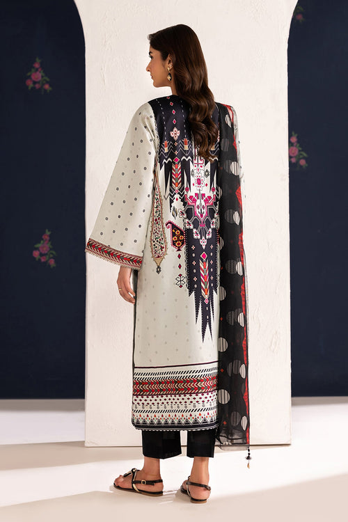 Baroque | Embroidered lawn | UF-4455