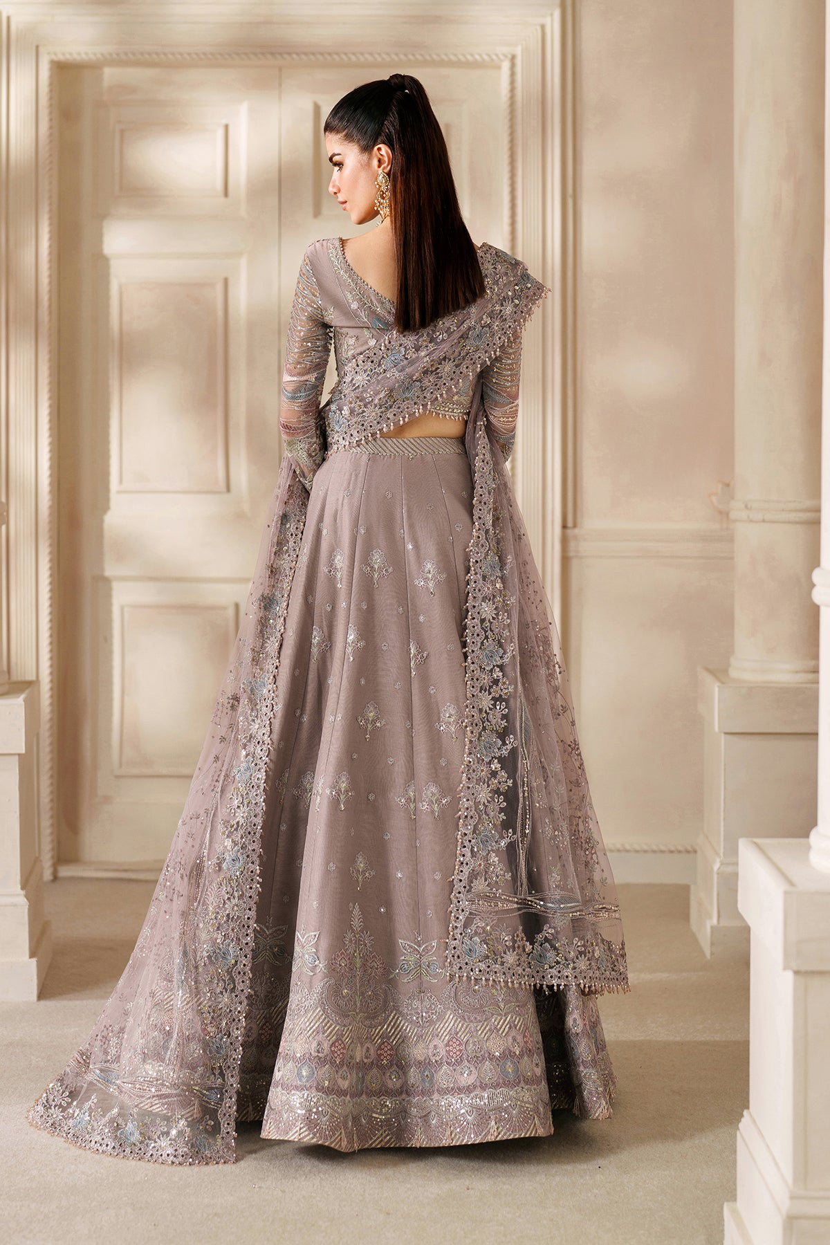 Baroque | EMBROIDERED NET | CH14-04