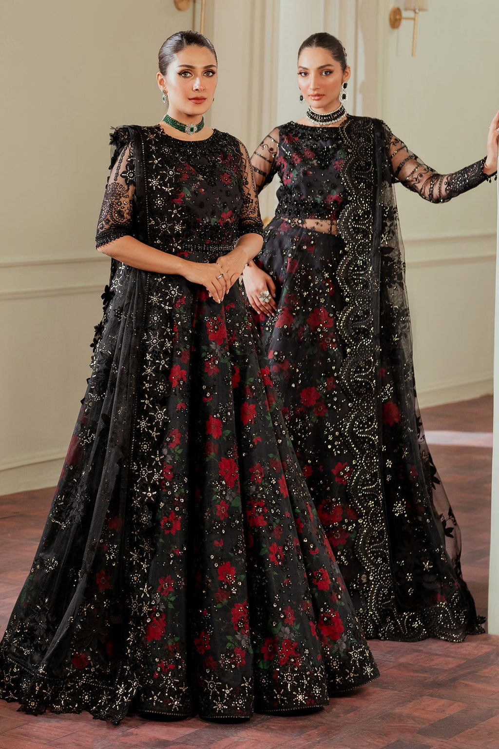 Baroque | EMBROIDERED NET | CH13-05