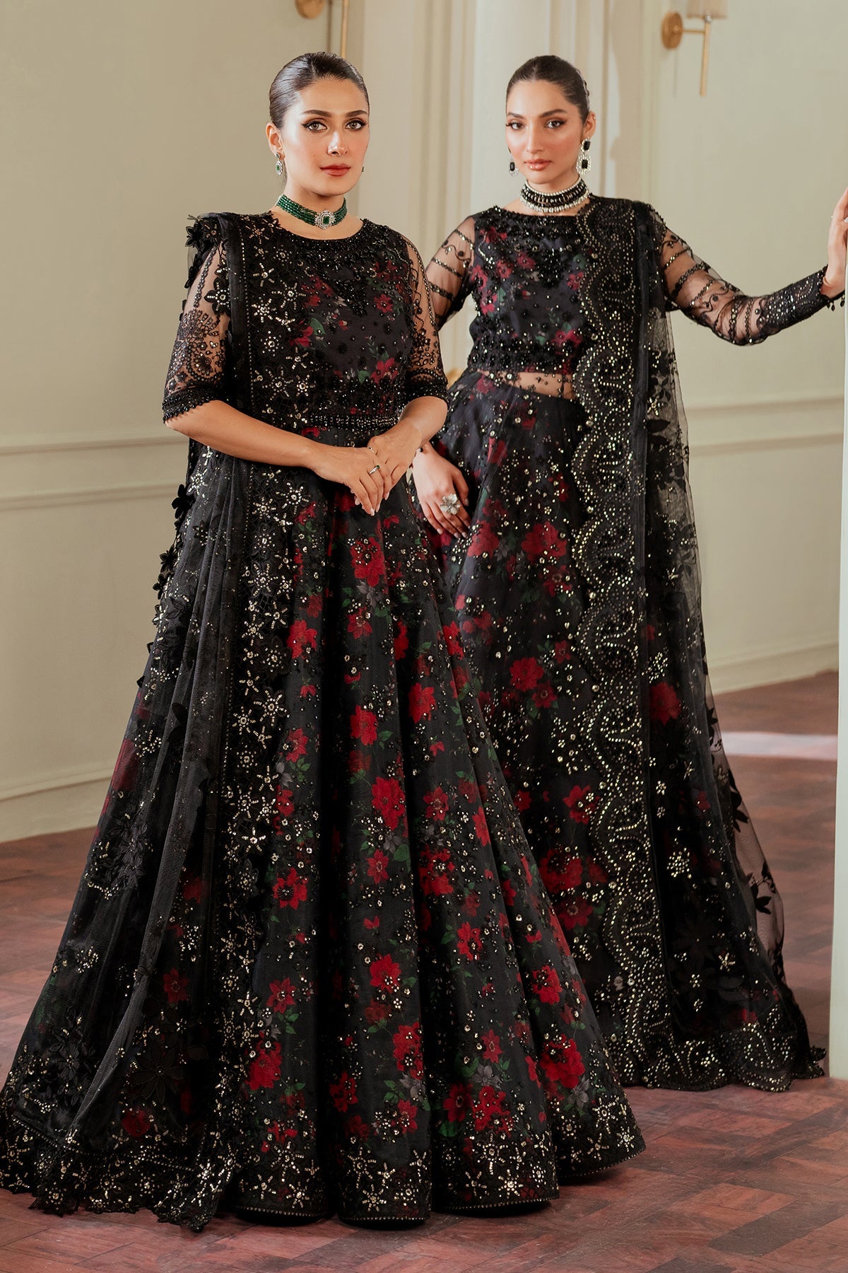 Baroque | EMBROIDERED NET | CH13-05