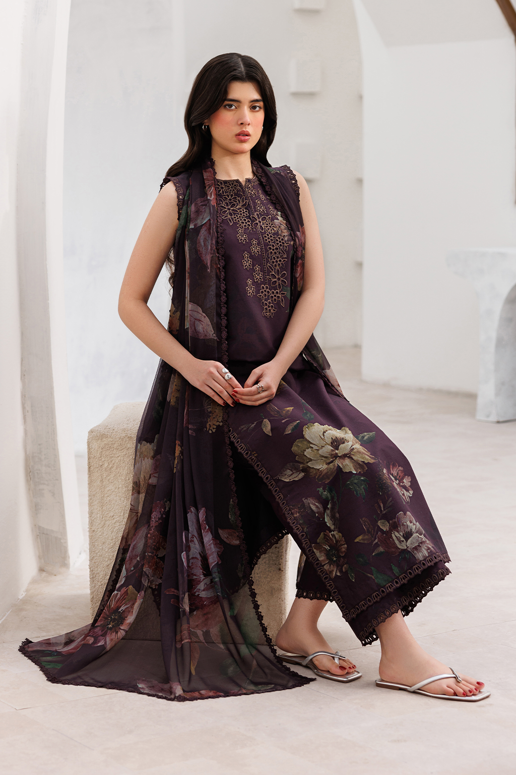 Iznik | Printed Lawn | UE-646