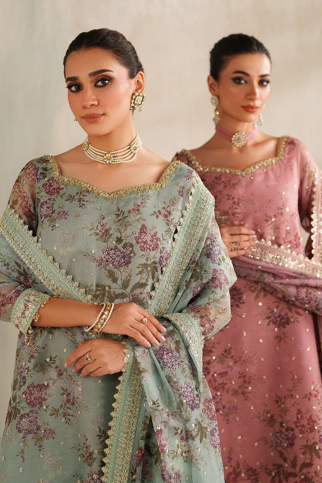 Baroque | EMBROIDERED COTTON NET | UF-4374