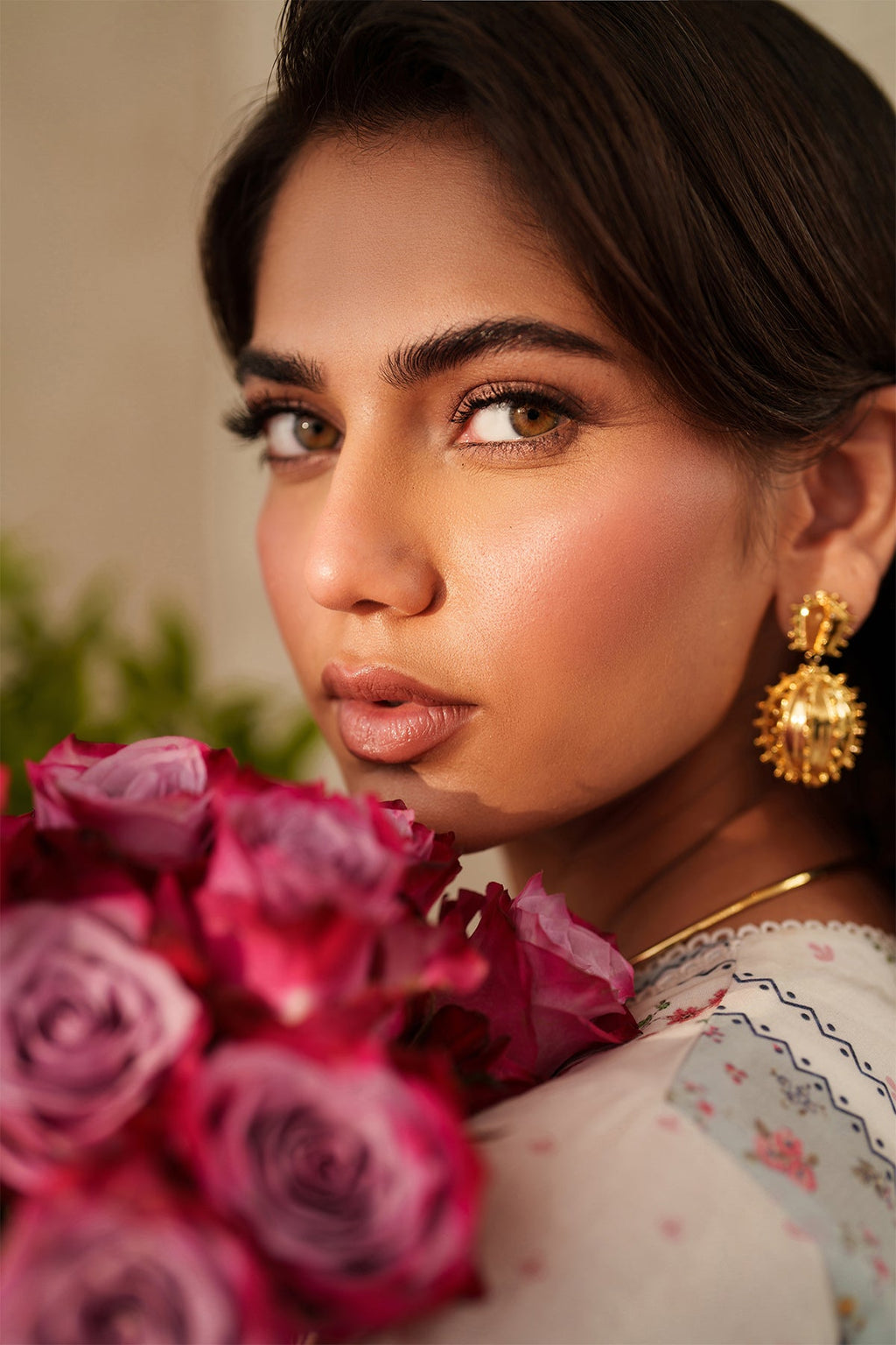 Baroque | Embroidered lawn | UF-4402