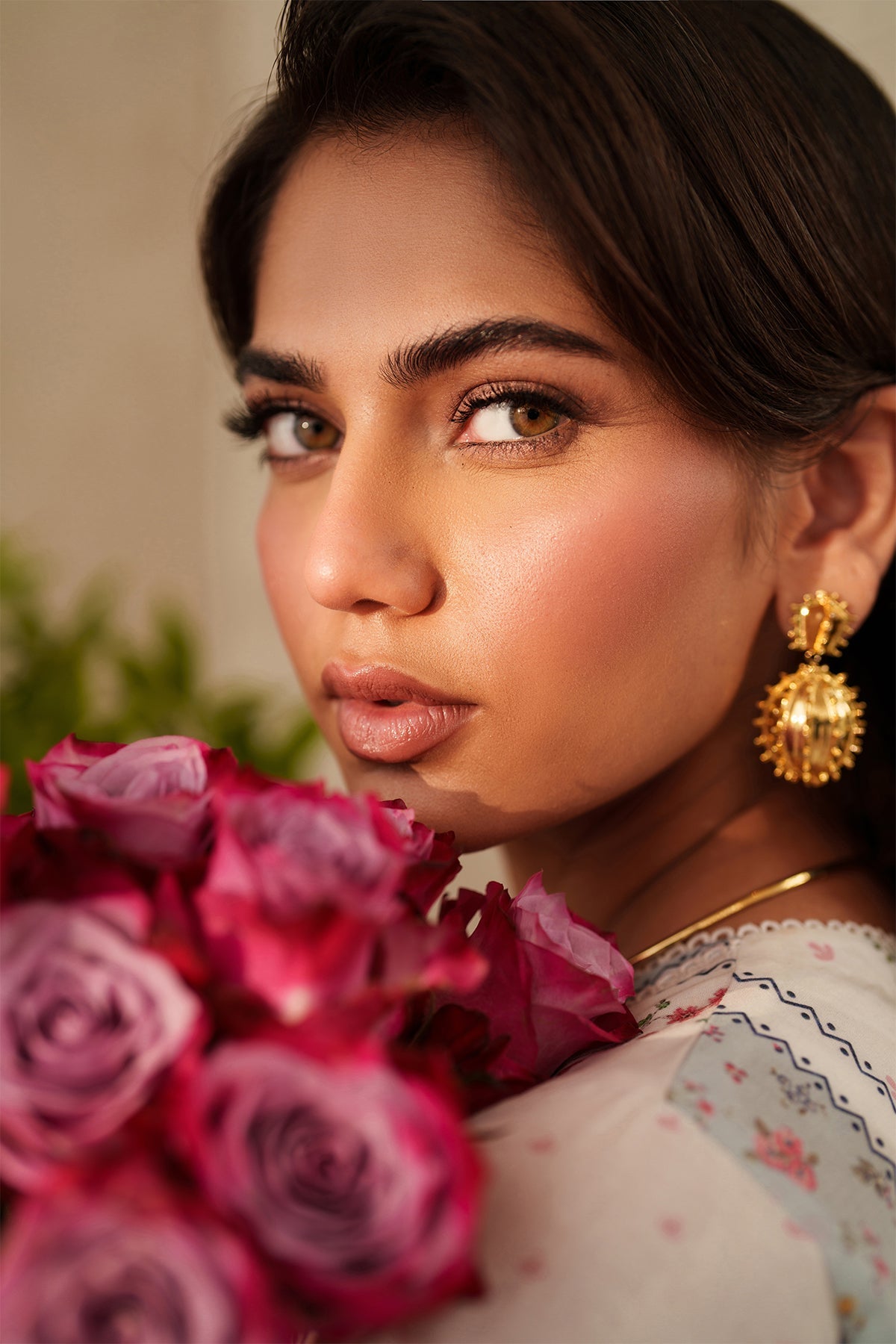 Baroque | Embroidered lawn | UF-4402
