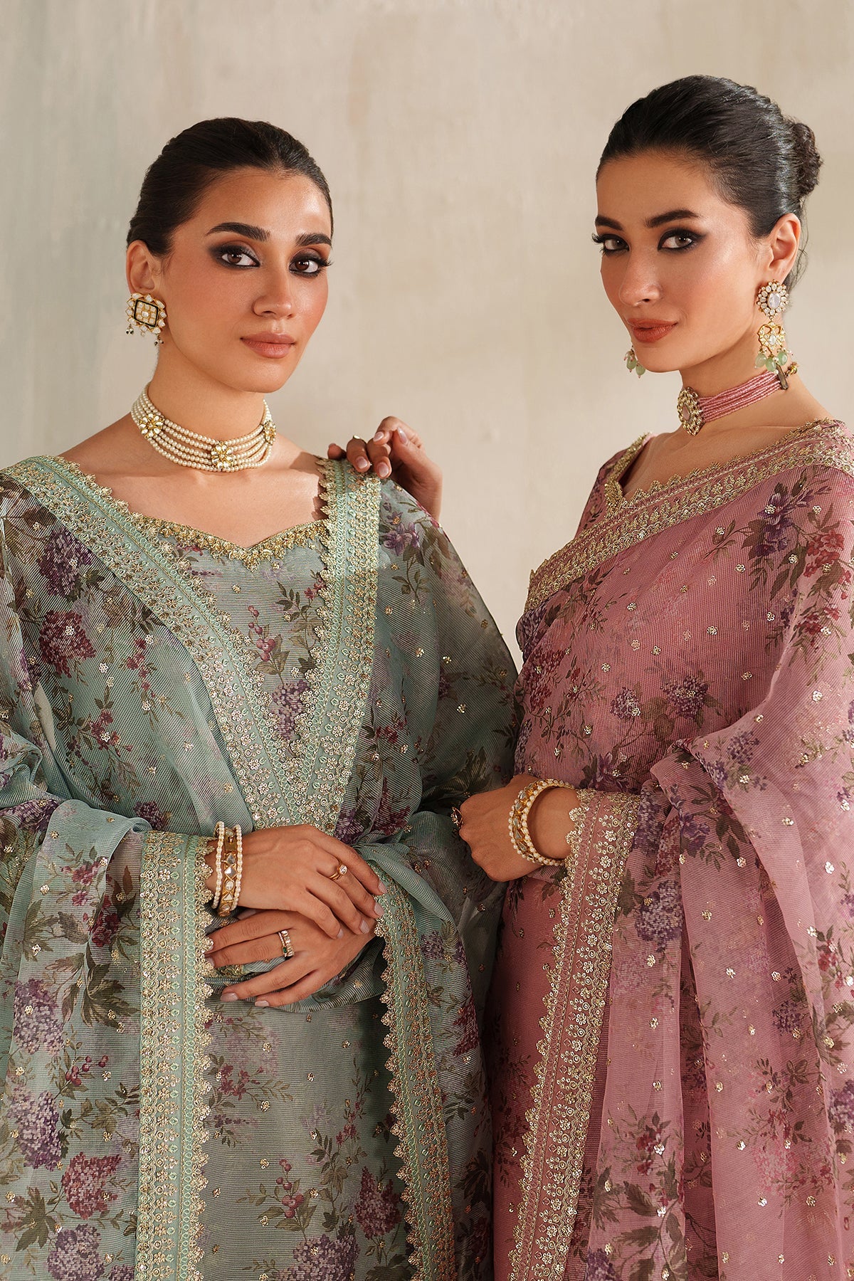 Baroque | EMBROIDERED COTTON NET | UF-4374
