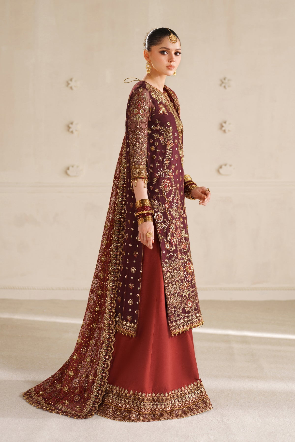 Baroque | EMBROIDERED CHIFFON | CH14-07