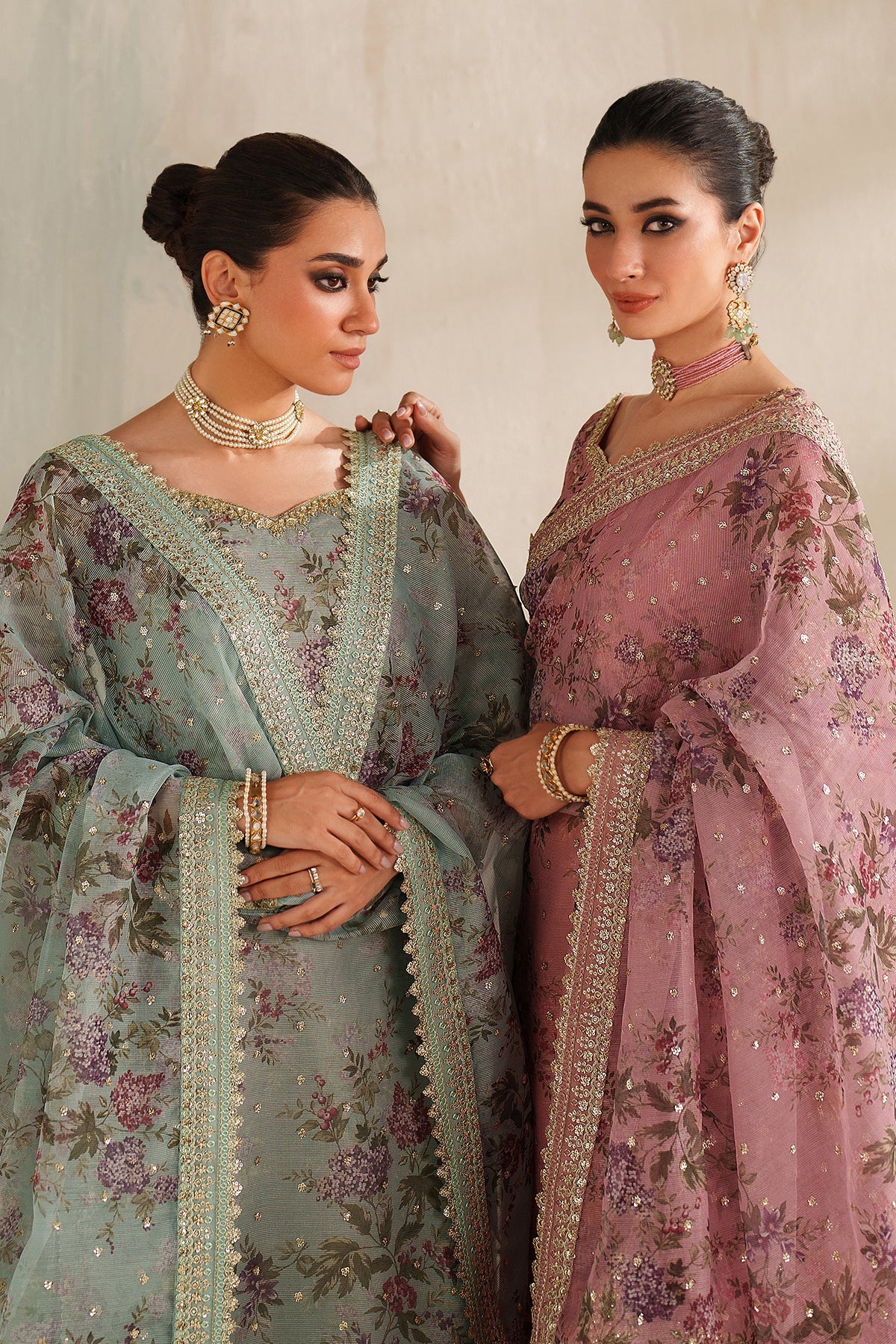 Baroque | EMBROIDERED COTTON NET | UF-4374