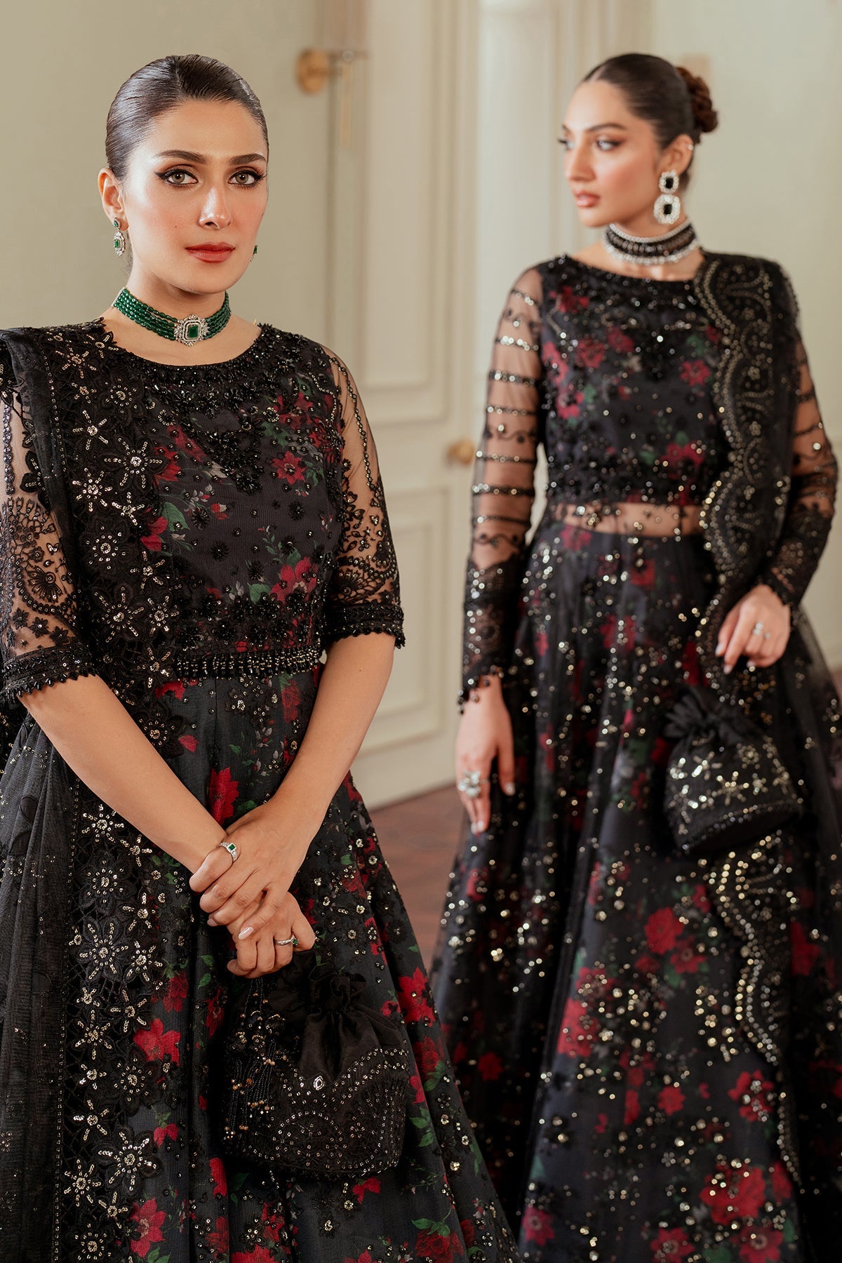 Baroque | EMBROIDERED NET | CH13-05