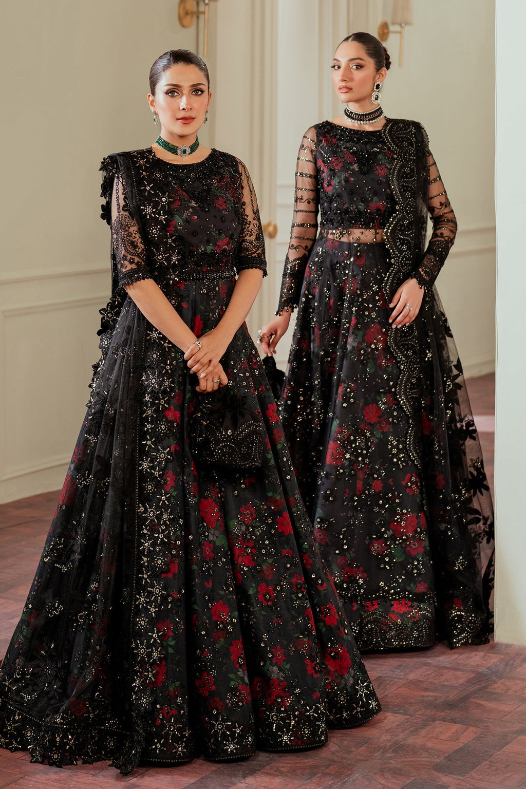 Baroque | EMBROIDERED NET | CH13-05