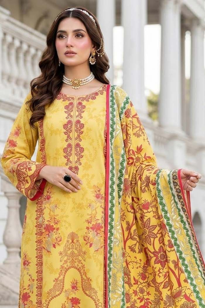 Mushaim | 3 Pc Lawn VOL 8 | M8-05