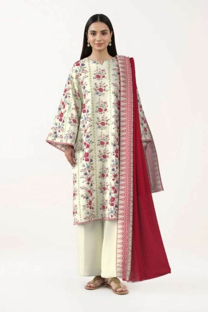 Sapphire | 3 Peice - Printed Lawn Shirt | 3PB-WS26CL5-44