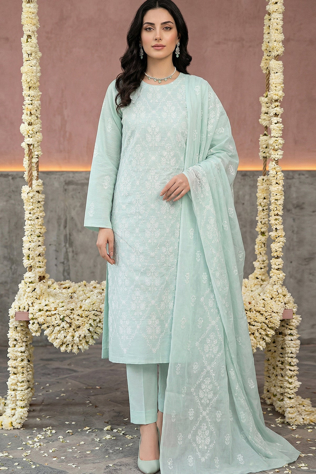 Noor E Fajar | Saira Luxury Lawn | NF-1557