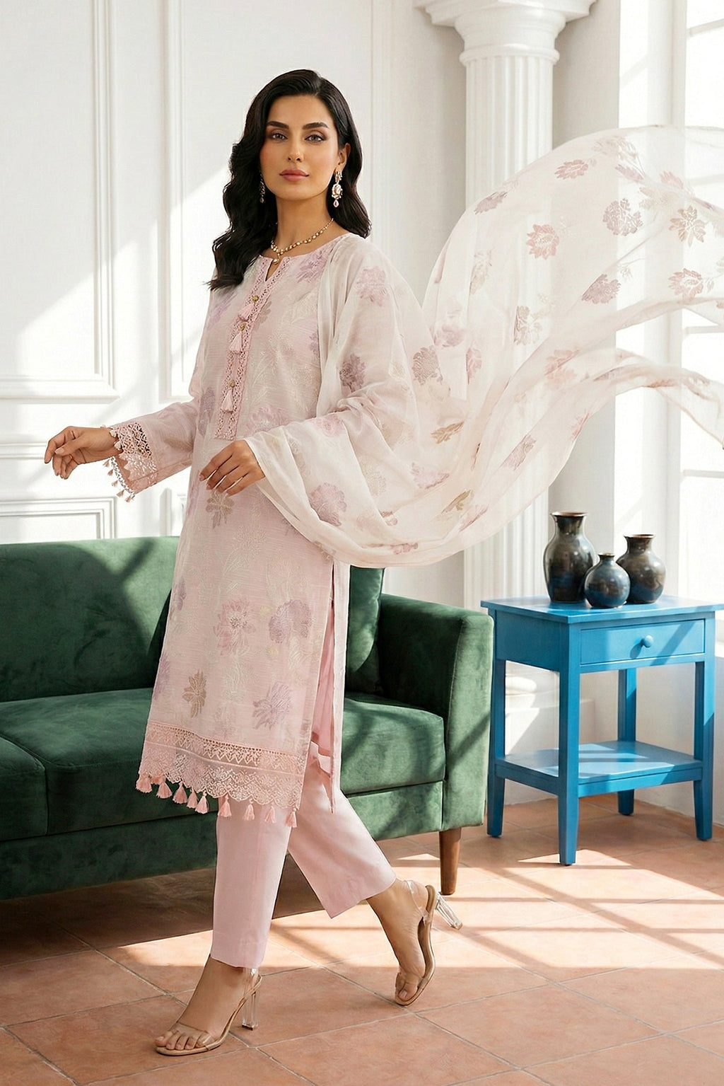 Noor-e-Fajar | Ayra Luxury Lawn | NF-1533
