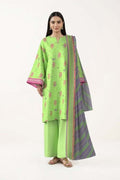 Sapphire | 3 Pc Printed Lawn Suit | 3PB-WS26CL4-35