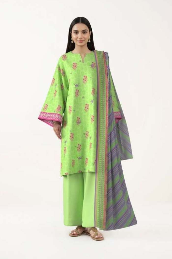 Sapphire | 3 Pc Printed Lawn Suit | 3PB-WS26CL4-35