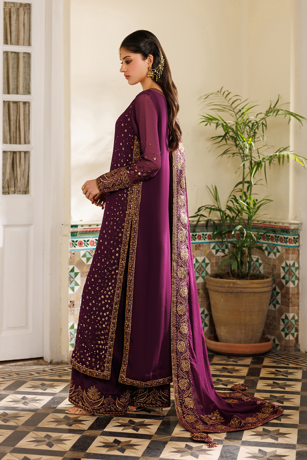 Iznik | Semi Formals - Embroidered Chiffon | CC-95
