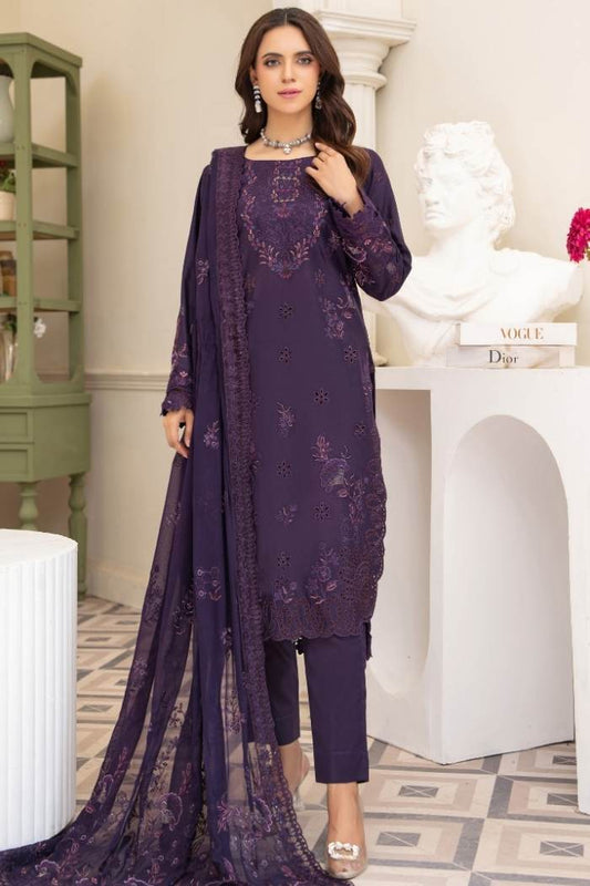 Riaz Arts | Romana Luxury Lawn | RA-R-07